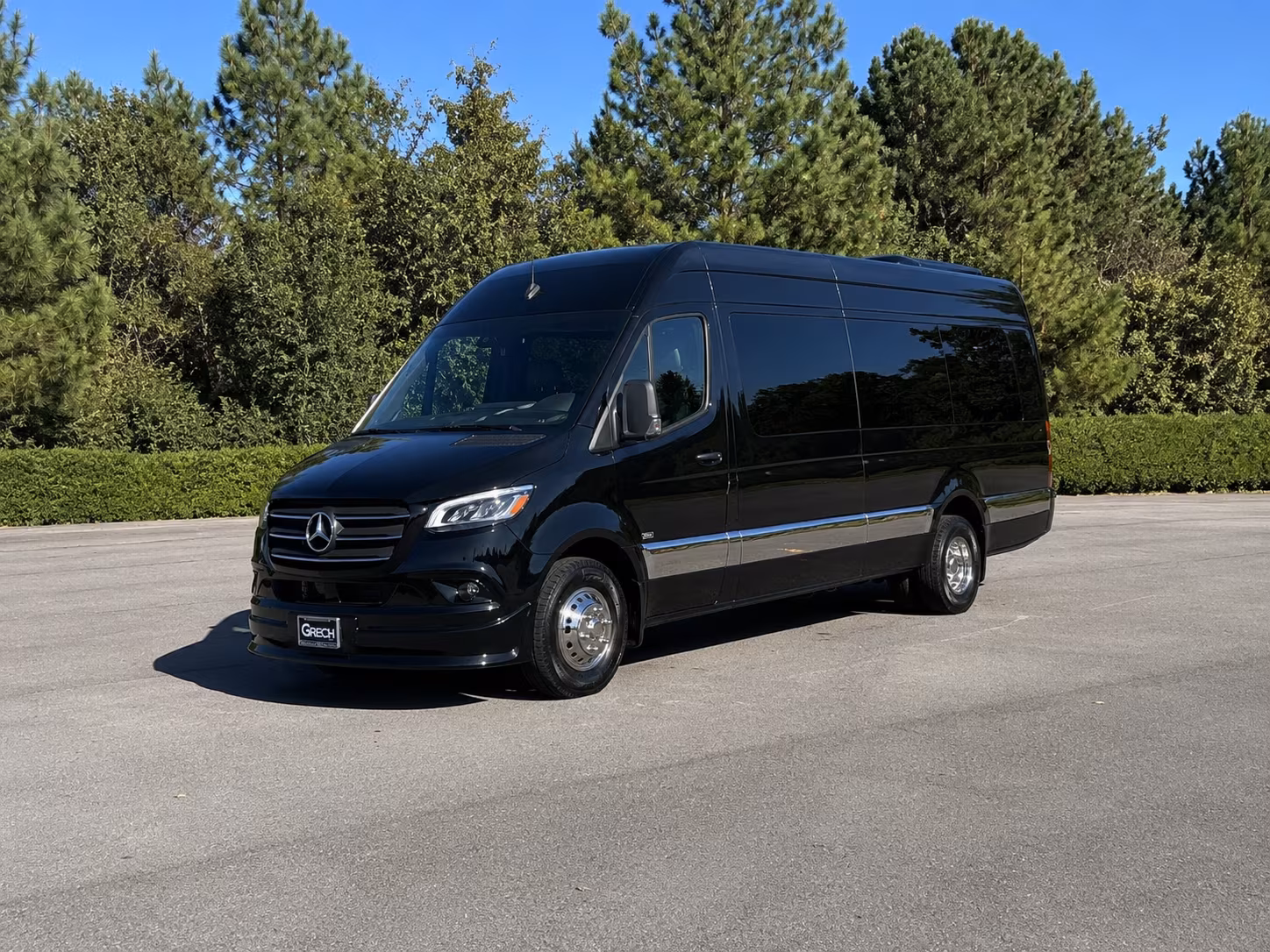 Baltimore Airport Shuttle & Transportation party bus exterior