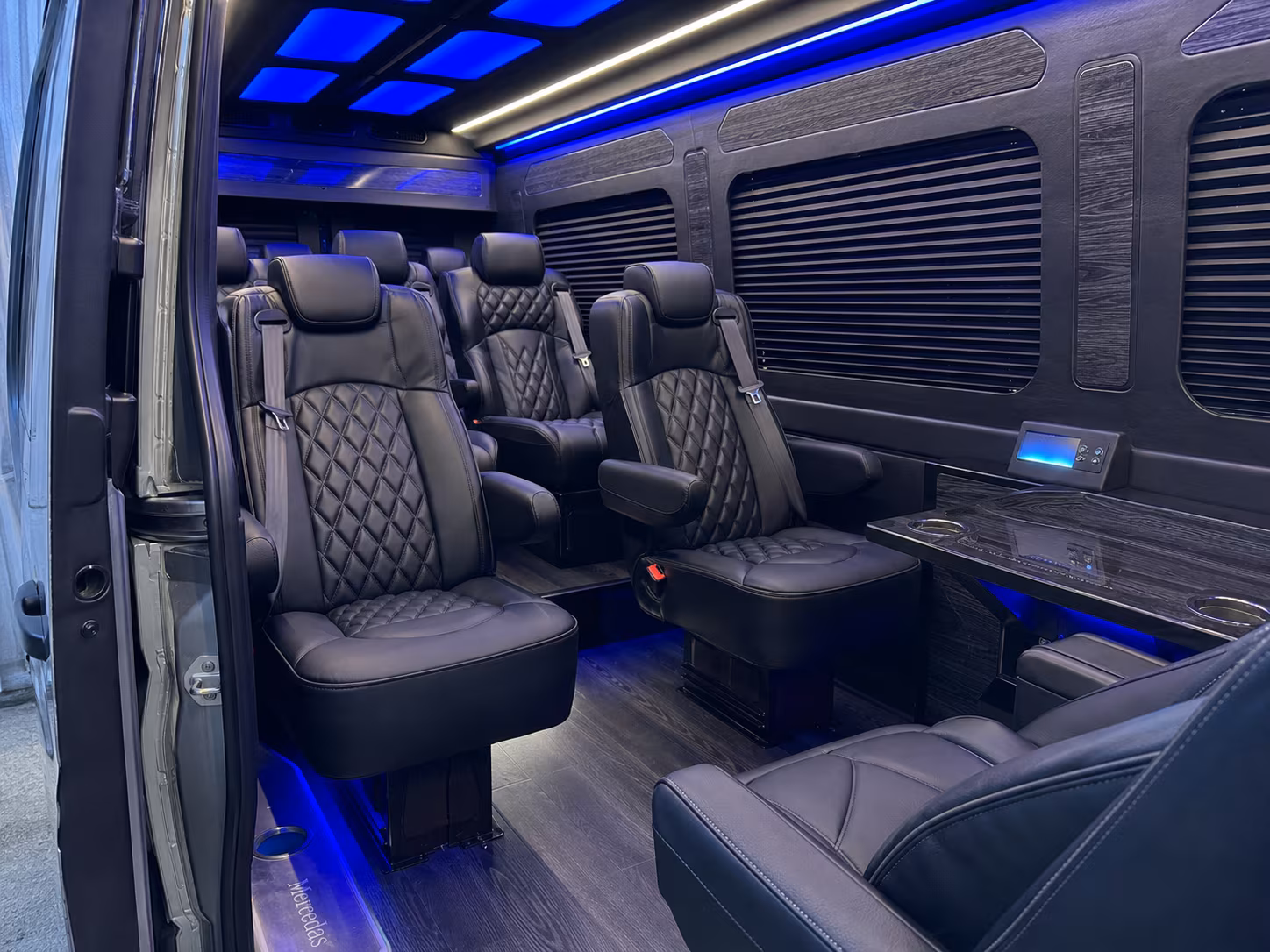 Baltimore Airport Shuttle & Transportation onboard seating