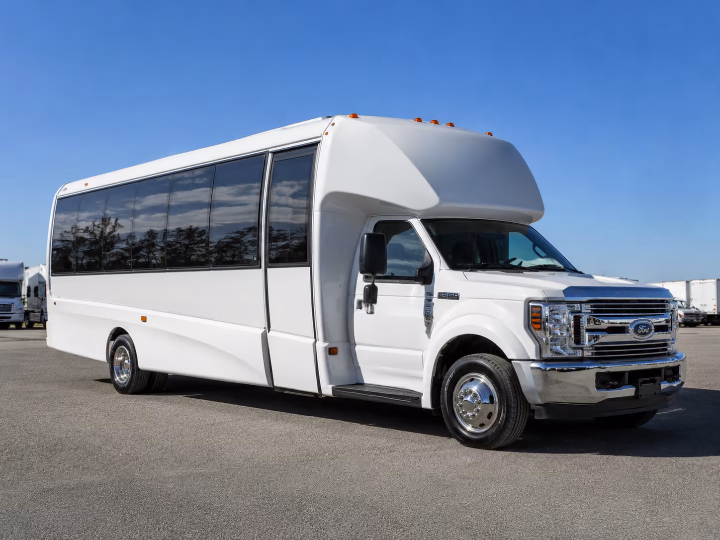 Baltimore Airport Shuttle & Transportation party bus interior