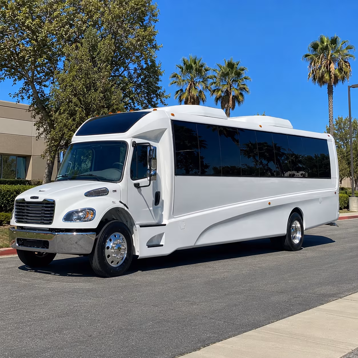 Baltimore Airport Shuttle & Transportation party bus exterior