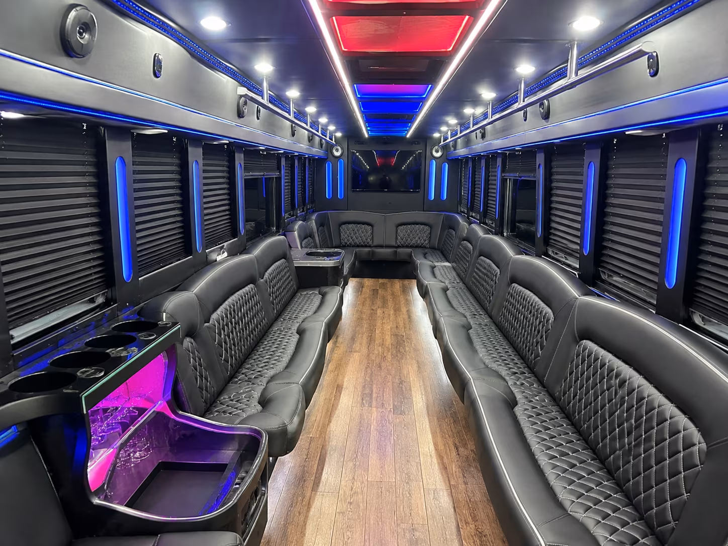 Baltimore Bachelor & Bachelorette Transportation party bus exterior