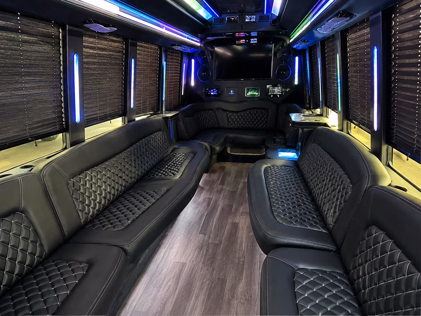 Baltimore Bachelor & Bachelorette Transportation onboard seating