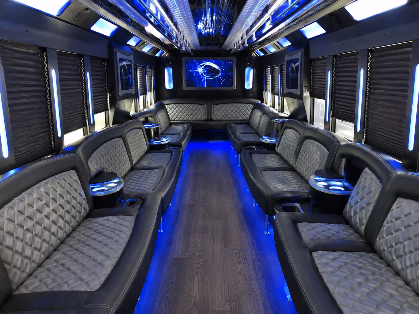 Baltimore Concert & Music Festival Transportation onboard seating