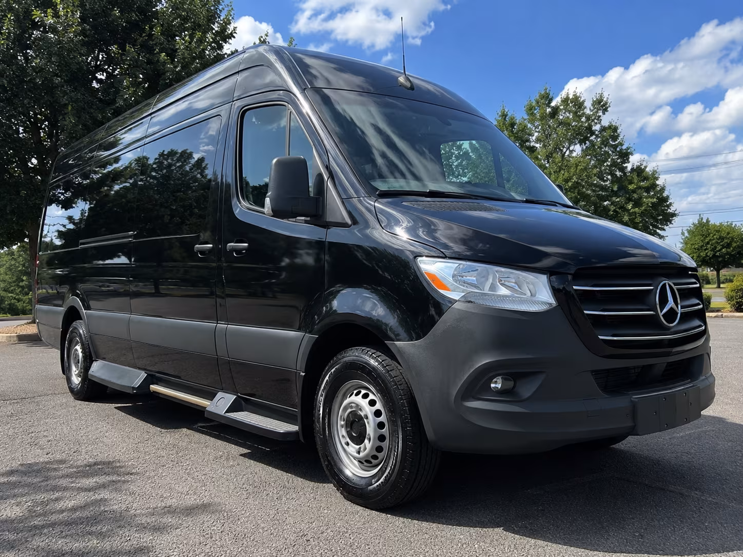 Baltimore Corporate Transportation party bus exterior
