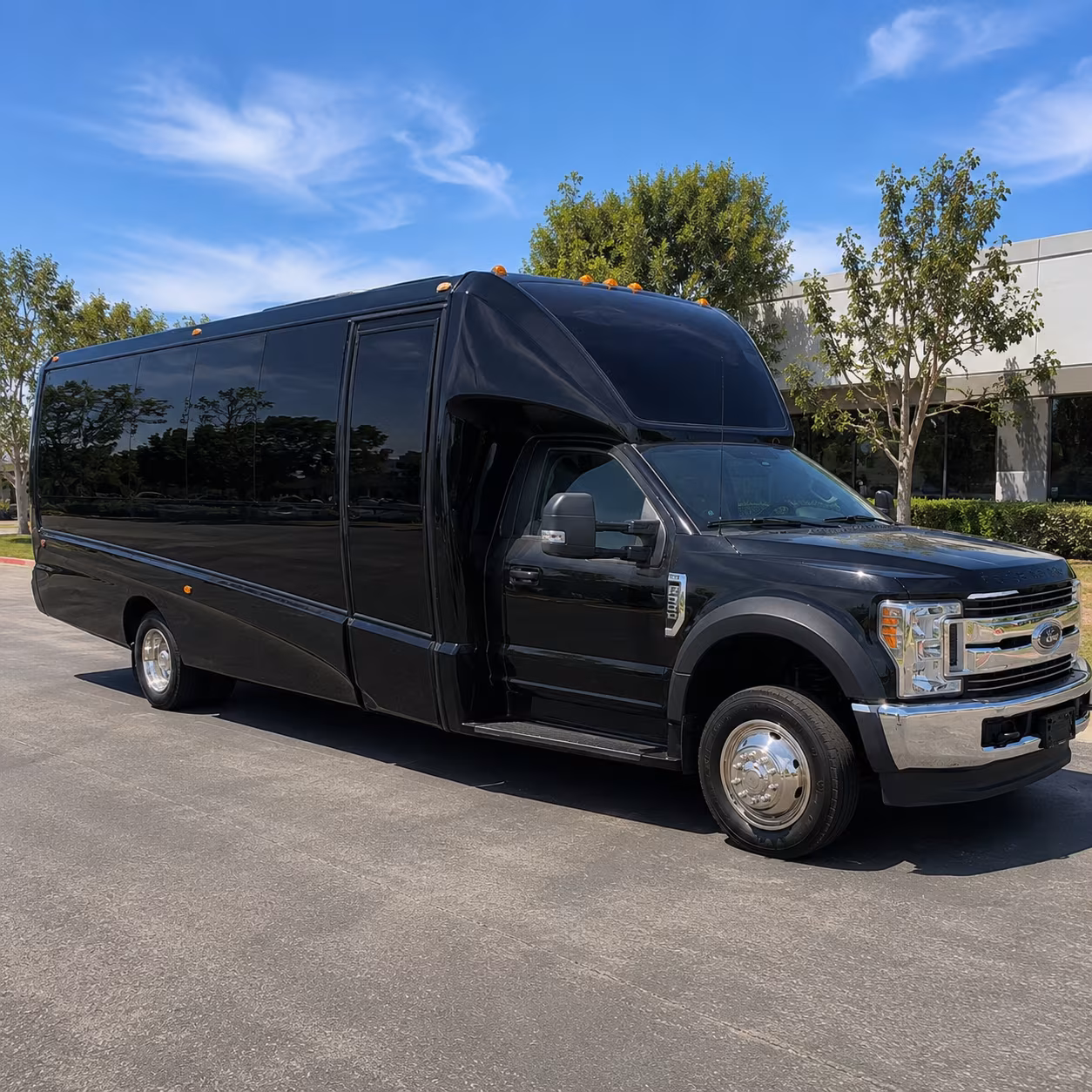 Baltimore Prom & Homecoming Transportation party bus exterior