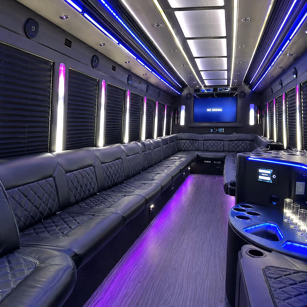 Baltimore Prom & Homecoming Transportation onboard seating
