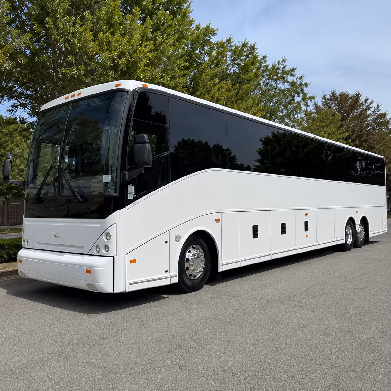 Baltimore School Event Transportation party bus exterior