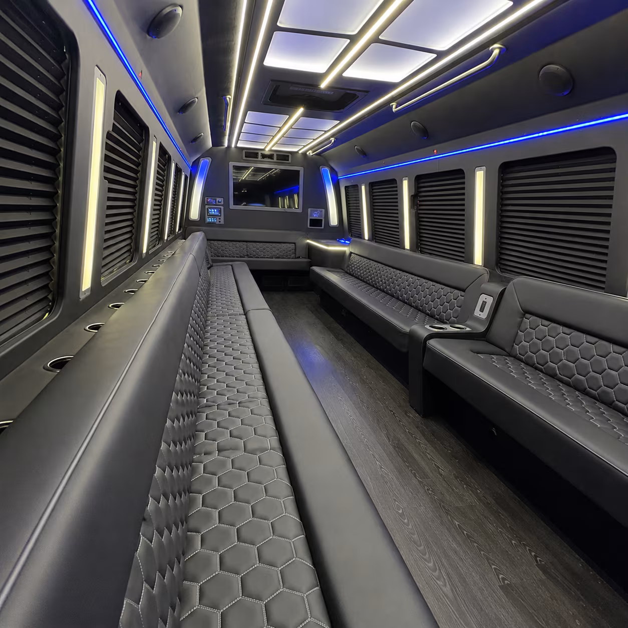 Baltimore Sporting Event Transportation onboard seating