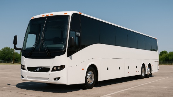 Exterior of Charter Bus Company Baltimore's 51 Passenger Charter Bus in Baltimore
