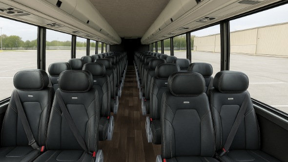 25 passenger minibus interior